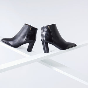 Tori 80mm | Black Leather